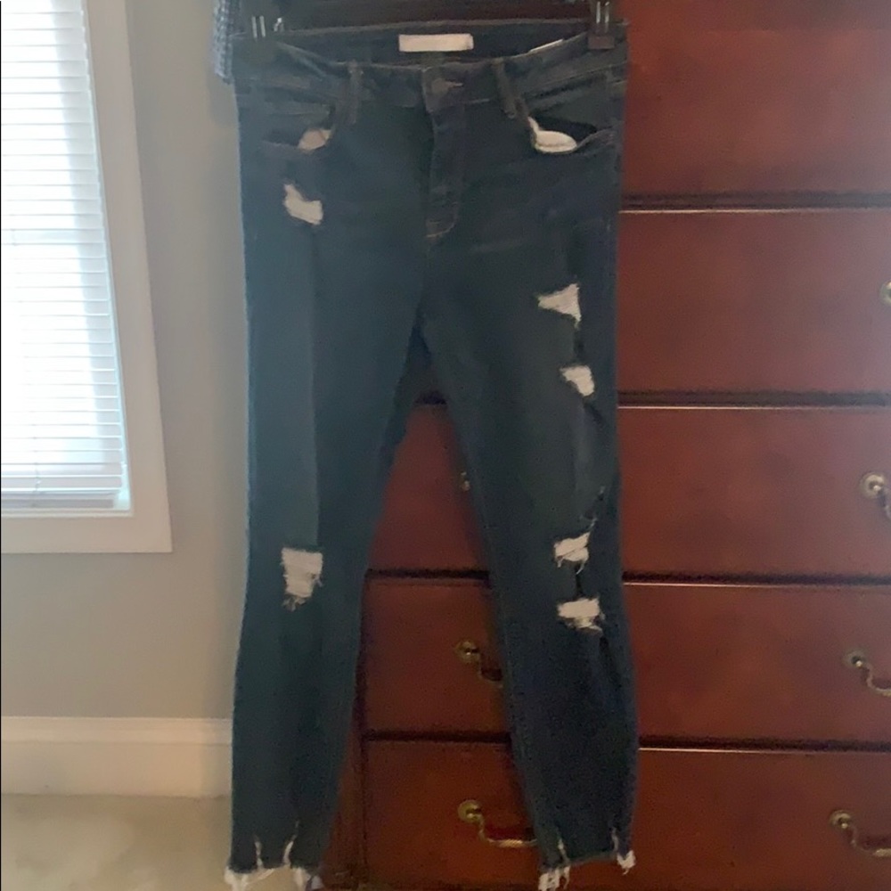 Dark wash jeans